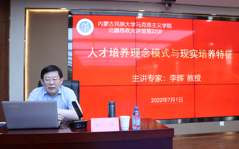 李辉教授在作讲座.JPG